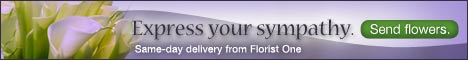 We can help you find the right funeral home. Send Sympathy Flowers today