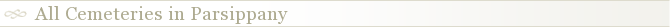 All Cemeteries in Parsippany