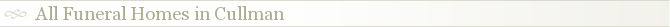 All Funeral Homes in Cullman