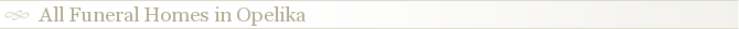 All Funeral Homes in Opelika