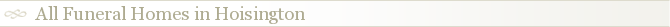 All Funeral Homes in Hoisington