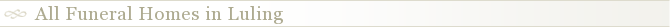 All Funeral Homes in Luling