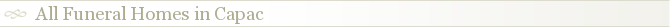 All Funeral Homes in Capac