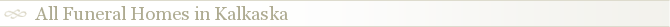 All Funeral Homes in Kalkaska