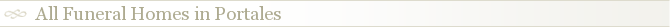 All Funeral Homes in Portales