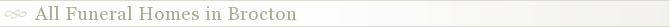 All Funeral Homes in Brocton