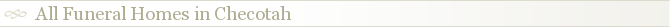 All Funeral Homes in Checotah