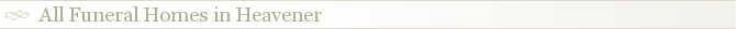All Funeral Homes in Heavener
