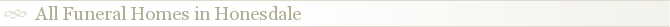 All Funeral Homes in Honesdale