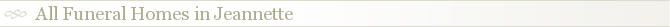 All Funeral Homes in Jeannette