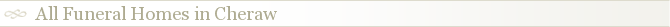 All Funeral Homes in Cheraw