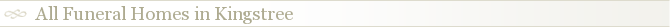 All Funeral Homes in Kingstree