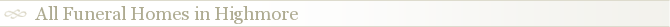 All Funeral Homes in Highmore