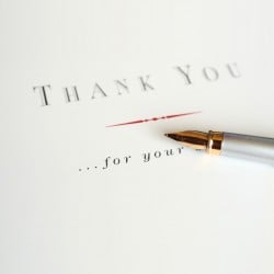 Funeral Etiquette for Thank You Notes