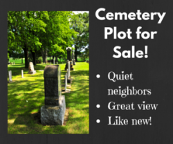 Selling a Burial Plot Online