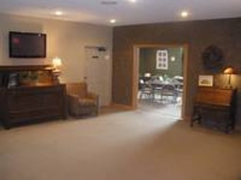 Interior shot of Mitchell Family Funeral Home