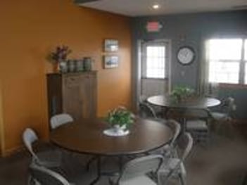 Interior shot of Mitchell Family Funeral Home