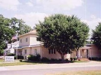 Exterior shot of Williams Funeral Home