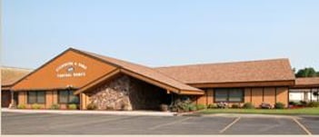 Exterior shot of Stevenson & Sons Funeral Home