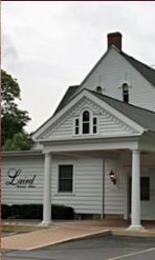 Exterior shot of Laird Funeral Home