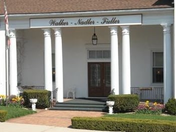 Exterior shot of Walker Nadler Fuller Funeral Home
