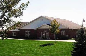 Exterior shot of Eickemeyer Funeral Chapel