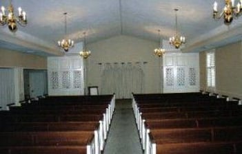 Interior shot of Ferry Funeral Home
