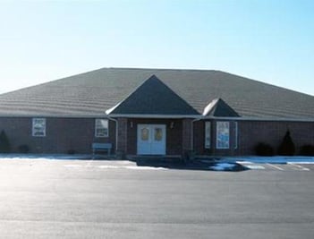 Exterior shot of Richland Memorial Funeral Chapell