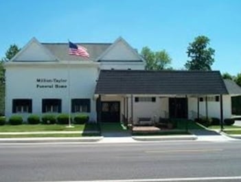 Exterior shot of Million Taylor Funeral Home