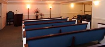 Interior shot of Penwell-Gabel Funeral Home