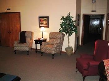 Interior shot of Brown-Holley Funeral Home