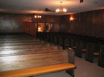 Interior shot of Brown-Holley Funeral Home