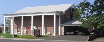 Exterior shot of J.A. Funk Funeral Home