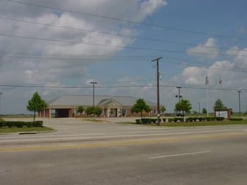 Exterior shot of Broussard Mortuary