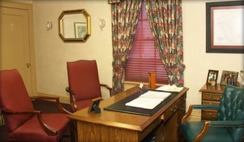 Interior shot of Blair-Stubbs Funeral Home