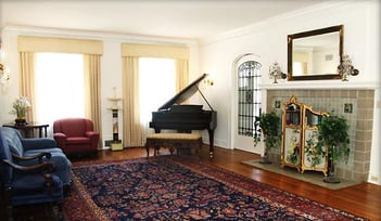 Interior shot of Blair-Stubbs Funeral Home