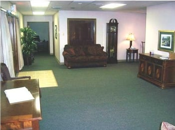 Interior shot of Heritage Funeral Home of Memory Gardens