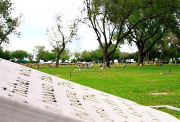 Exterior shot of Highland Memorial Park