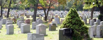 Exterior shot of Lakeview Cemetery Association