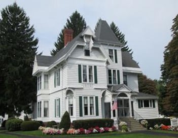 Exterior shot of  Demers-Desmond Funeral Home