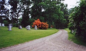 Exterior shot of Wildwood Cemetery