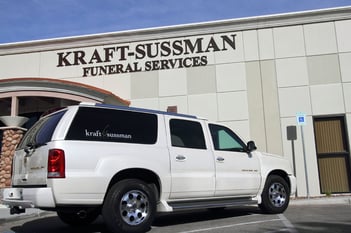 Exterior shot of Kraft-Sussman Funeral Services