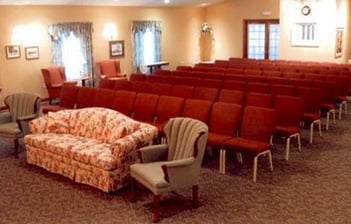 Interior shot of Hall Funeral Chapel, Inc.