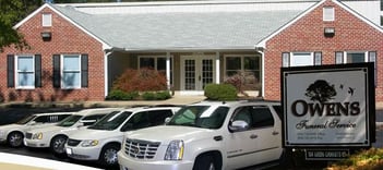 Exterior shot of Owens Funeral Services