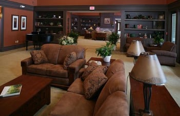 Interior shot of Lee-Ellena Funeral Home