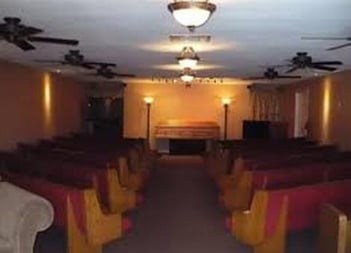 Interior shot of Avenidas Funeral Chapel