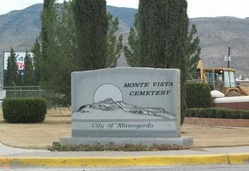 Exterior shot of Monte Vista Cemetery