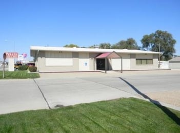 Exterior shot of Peters Funeral Home