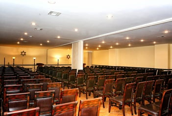 Our funeral home has 3 chapels we can set up 500 family members friends and coworkers