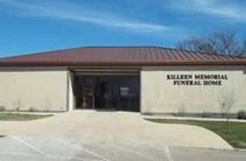 Exterior shot of Killeen Memorial Funeral Home